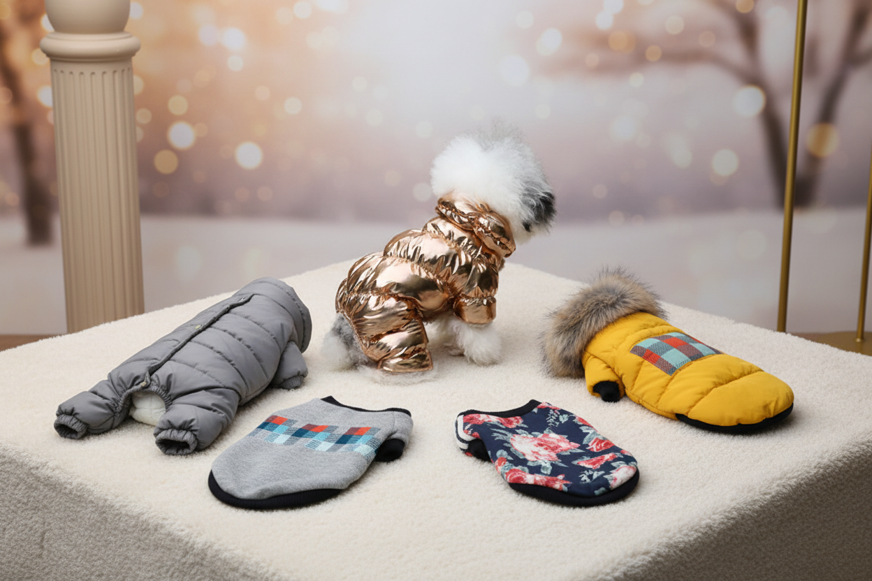 קולקציית מעילים לכלבים